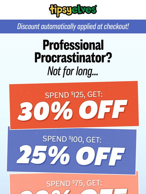 💥 Up to 30% off + Fast 3-Day Shipping