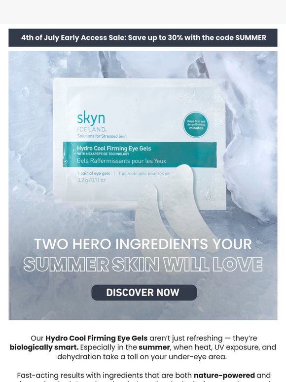 ☀️ 2 Hero Ingredients Your Summer Skin Needs