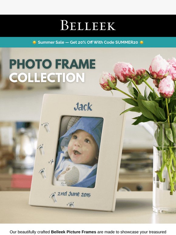 Frame Your Special Moments with Belleek