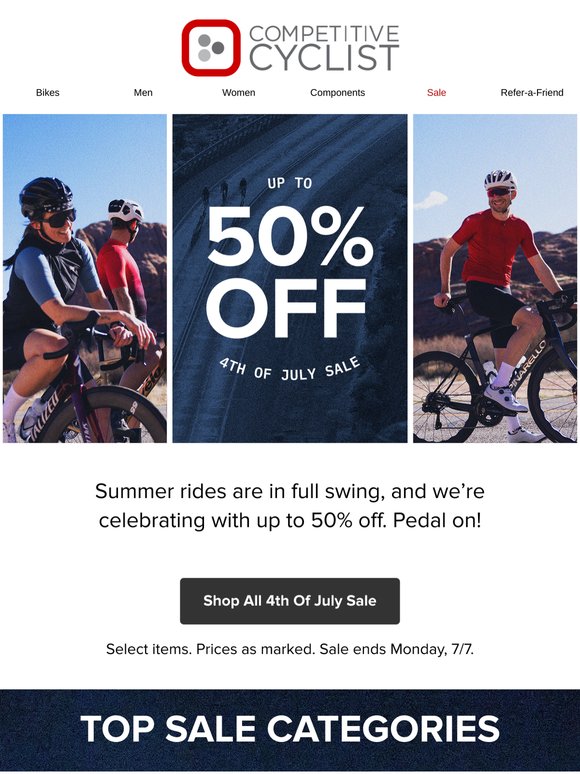 4th Of July Sale starts now!