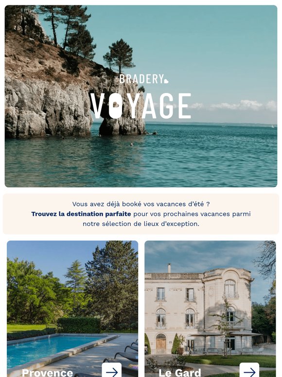 Nos plus beaux hôtels en France 💙