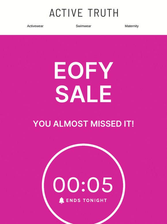 QUICK! The Clock Is Ticking...