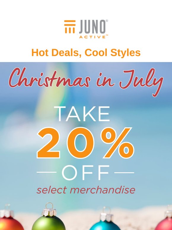 Roll out the Holly 🎄 It's Christmas in July!