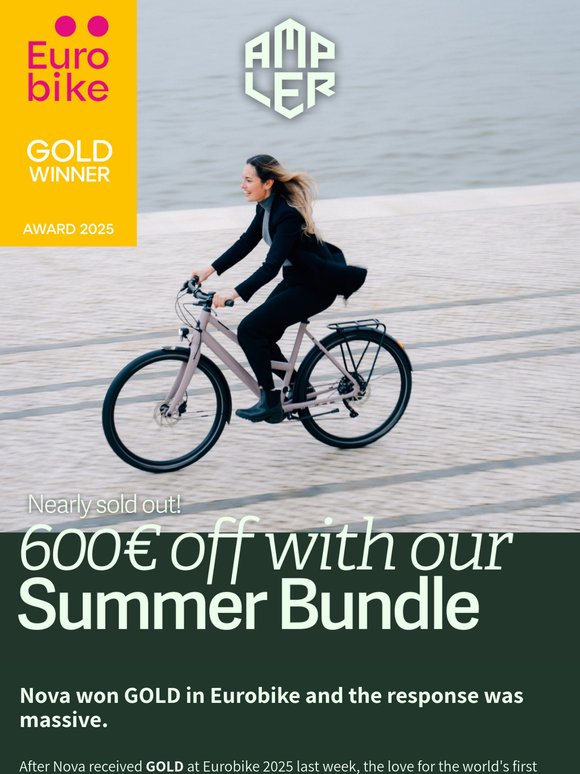 Until the end of this week: your 600€ bundle