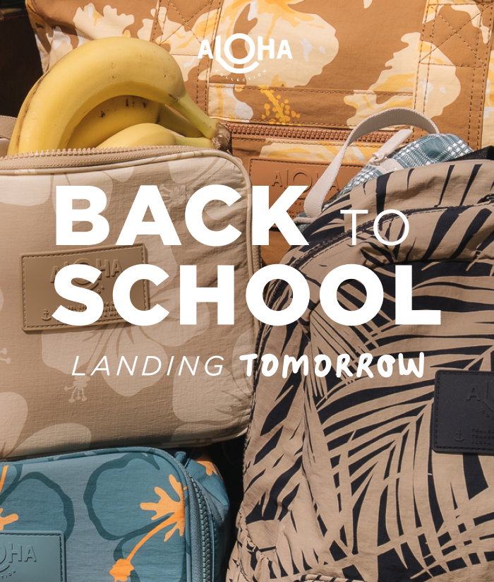 BACK TO SCHOOL LANDING TOMORROW