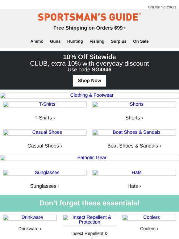 Hot American Clothing & Footwear