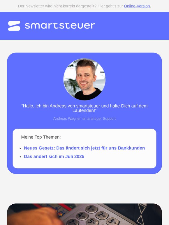 Neues im Juli 2025