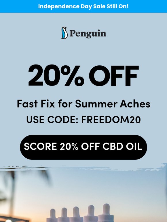 🎯 Hit Relief. Save 20%.