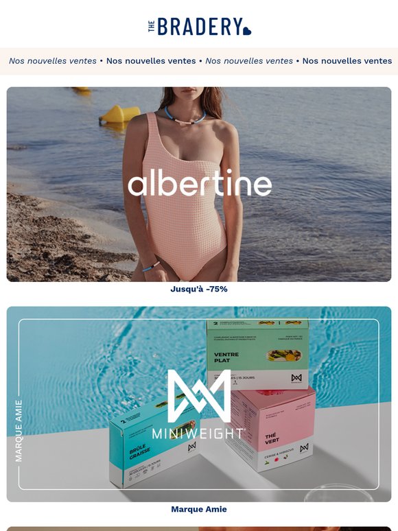 Albertine, jusqu'à -50% 👙