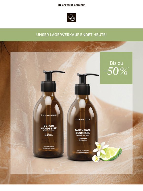 🚨 Letzte Chance auf bis zu -50%