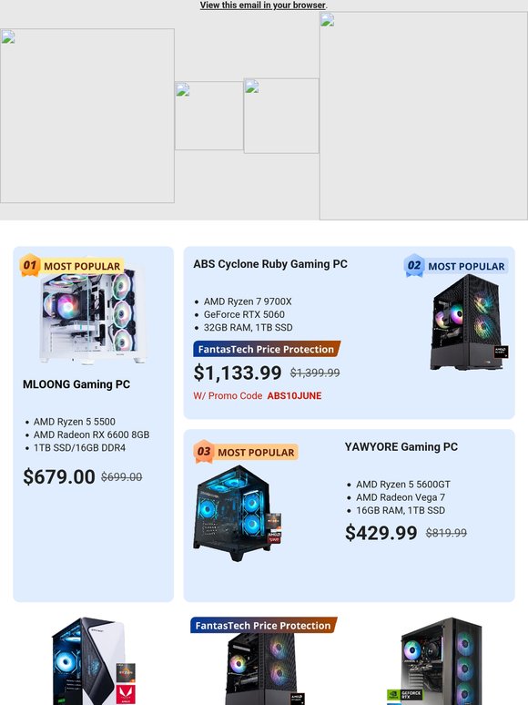 🖥️ Gaming Desktops & Monitors: Elevate Your Battle Station!