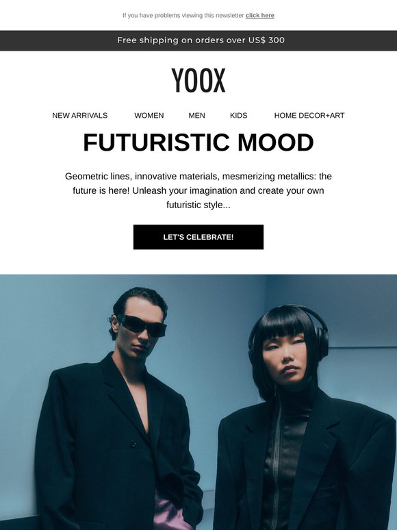 25 YEARS OF YOOX > Futuristic Mood