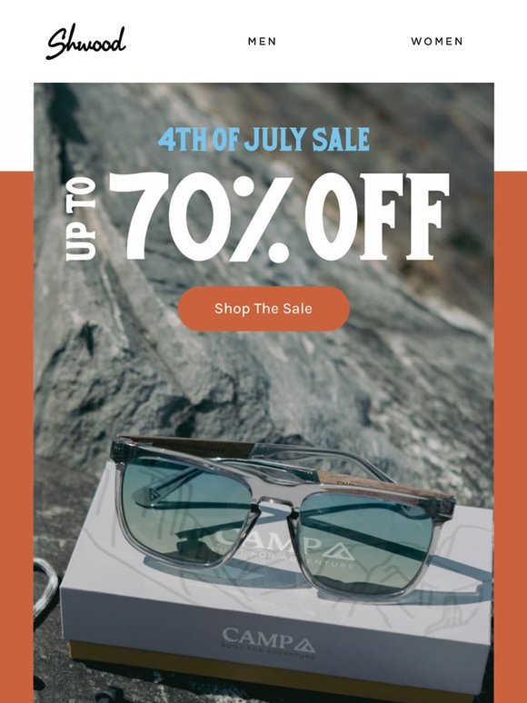 SALE: Up To 70% Off  🎉