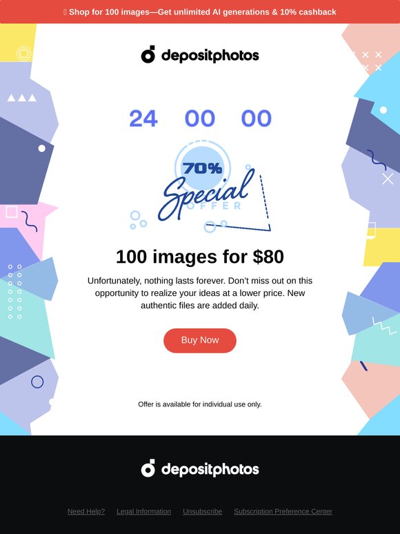 This 70% offer ends in hours