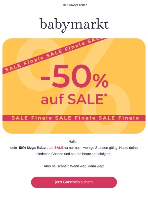 💥 -50% enden um Mitternacht 💥