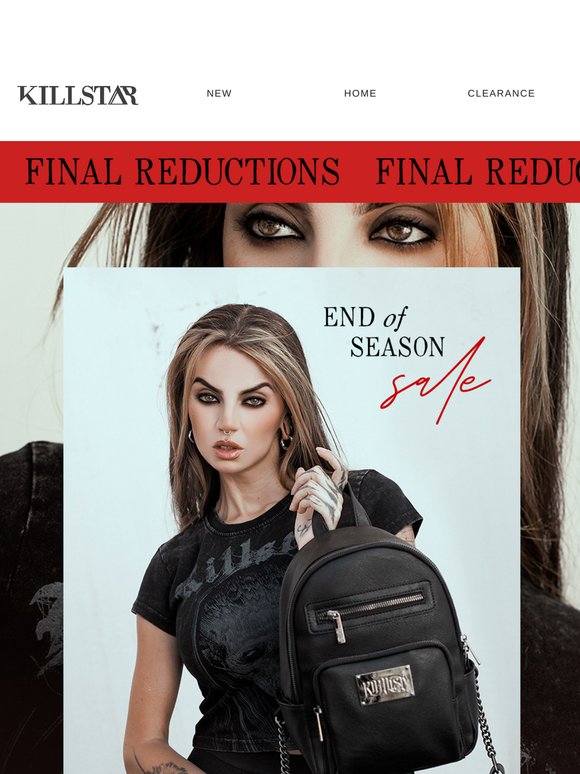 Final Reductions 📣