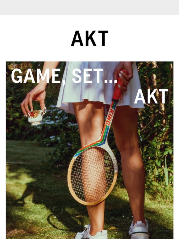 Game, Set... AKT. 🎾✨