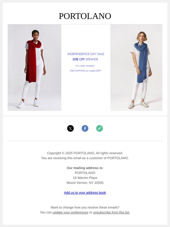 50% OFF SITEWIDE- Happy 4th!