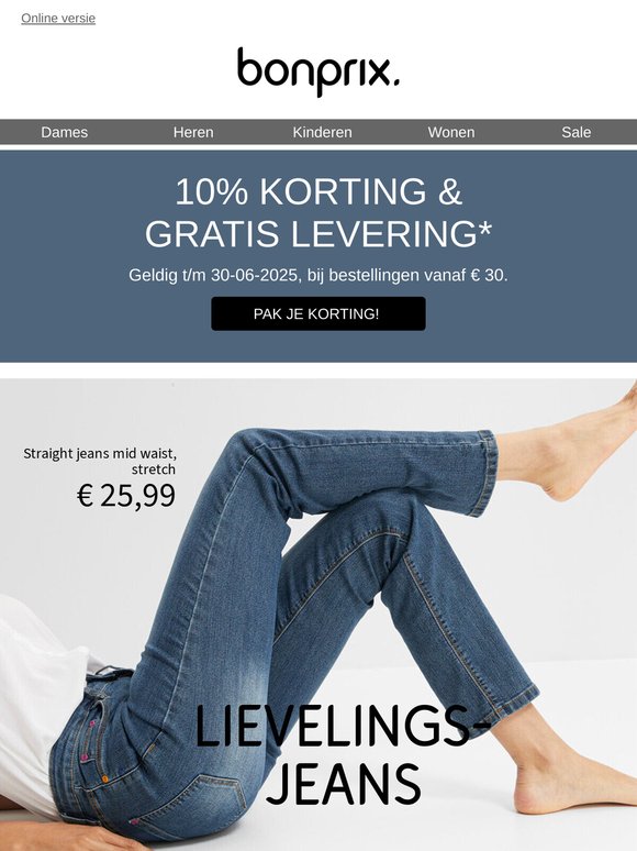 Laatste dag: gratis levering & 10% korting voor jou