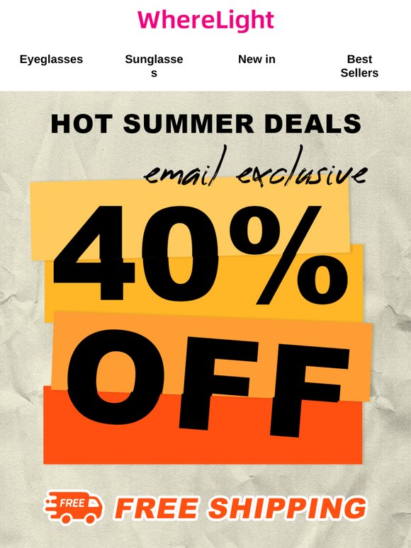 We Slipped a Deal in Your Email!🎁