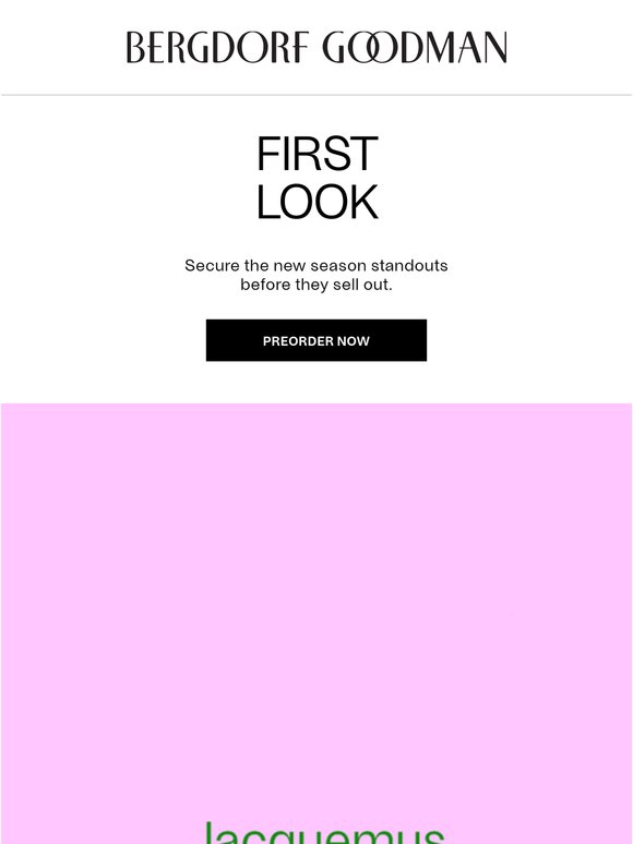 First Look: Get Them Before Anyone Else