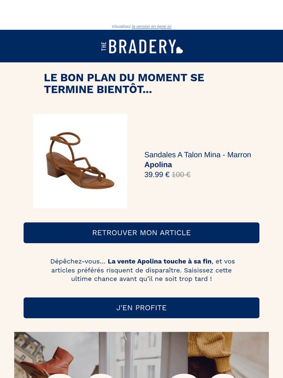 RE : À propos de vos articles Apolina