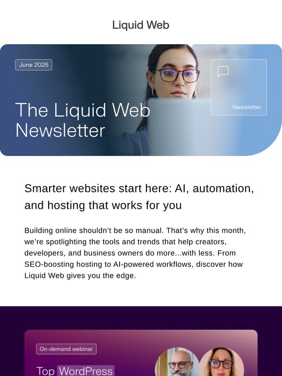 This month: Supercharge your site with these AI tools