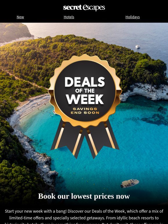 Yay! 🎉 NEW deals of the week are here!