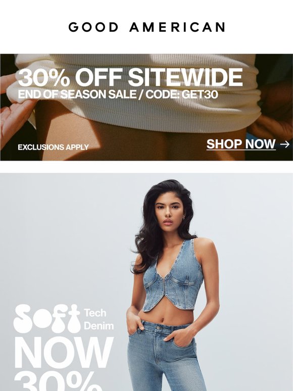 END OF SEASON SALE: Take 30% Off Sitewide