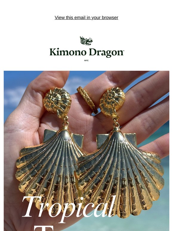 Your Golden Hour Earrings Are Here ☀️
