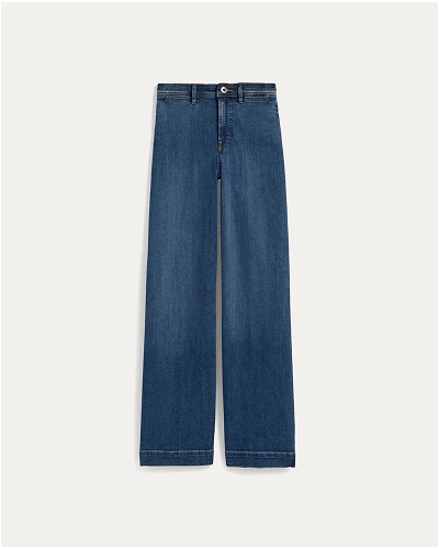 [Image]The High-Key Jean | Mid Indigo