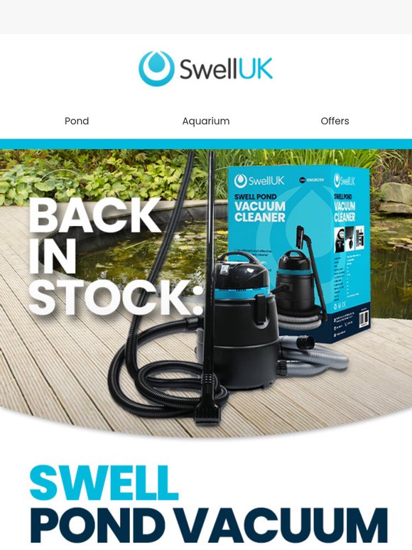 Back in Stock: Pond Vacuum