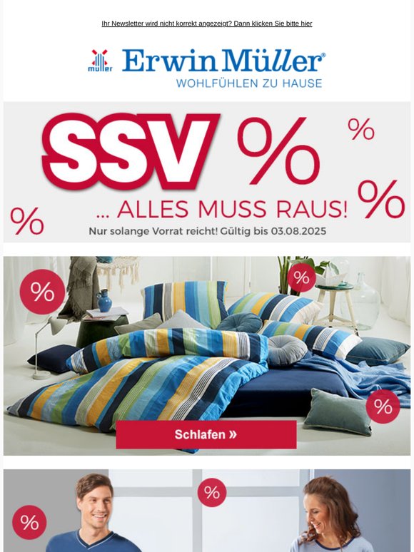SSV - jetzt wieder kräftig sparen!