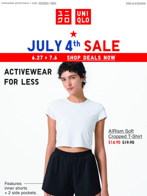 DEALS on Sport Utility Wear start NOW