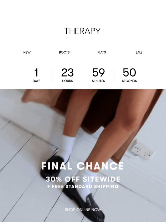 48 HOURS LEFT TO CLAIM 30% OFF*