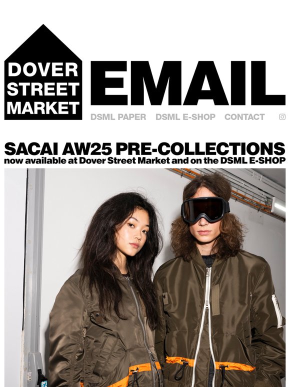 sacai AW25 pre-collections now available