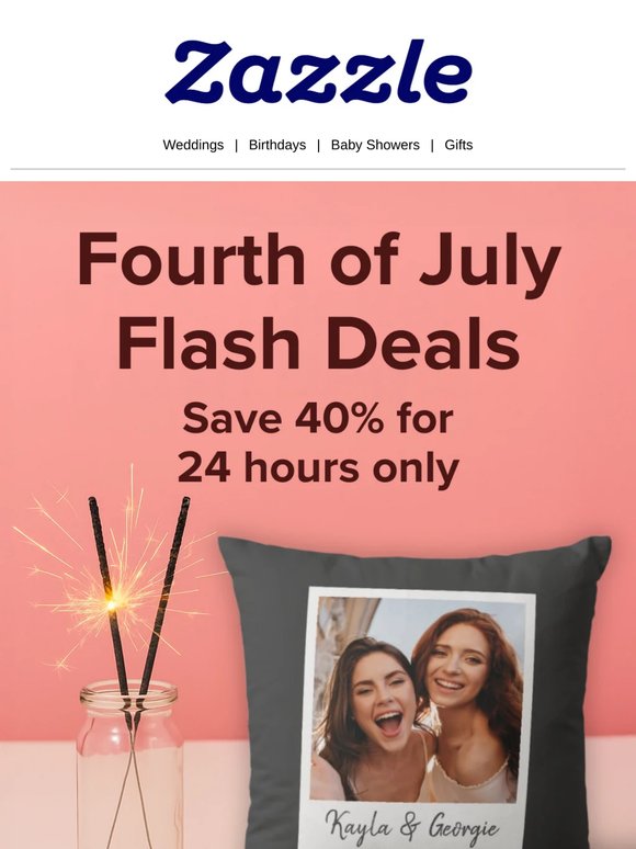 Flash Deal: Save 40% TODAY!