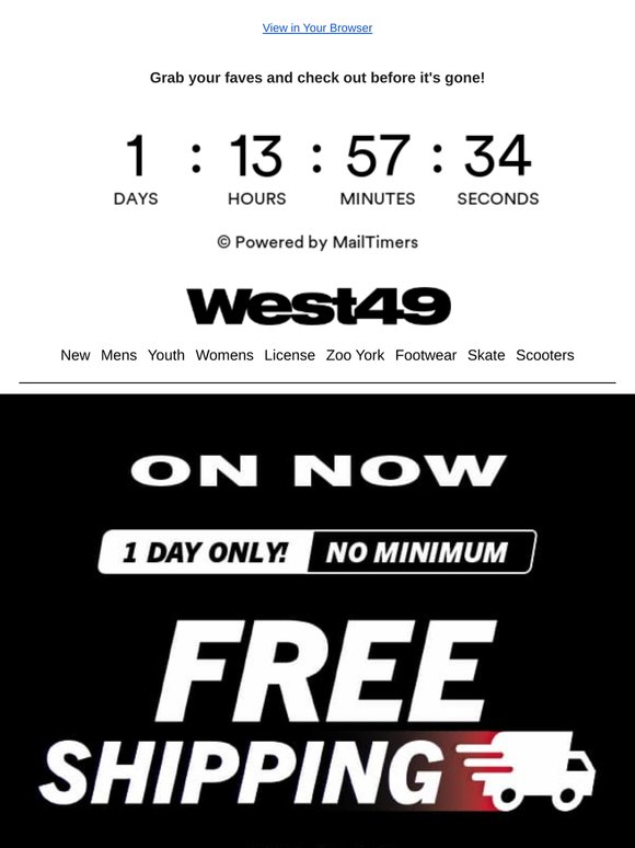 🚚FREE Shipping - ON NOW! No minimum - Sitewide - Shop Now!