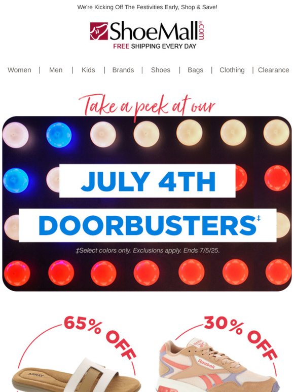 Look At This! July 4th Doorbusters Are Here 👀