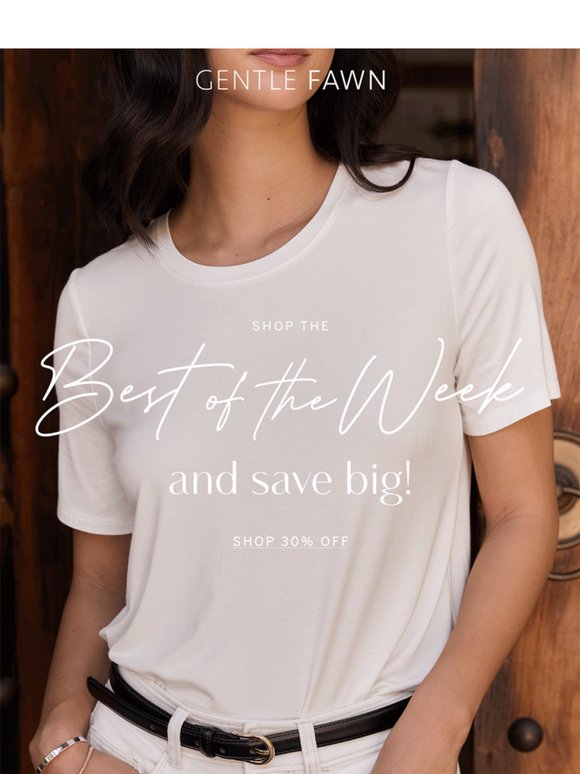 The Best of the Week...on sale!