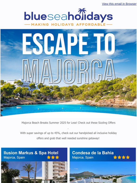 🌞 Summer in Majorca! 🌴 All-Incluisve Holidays from £365pp