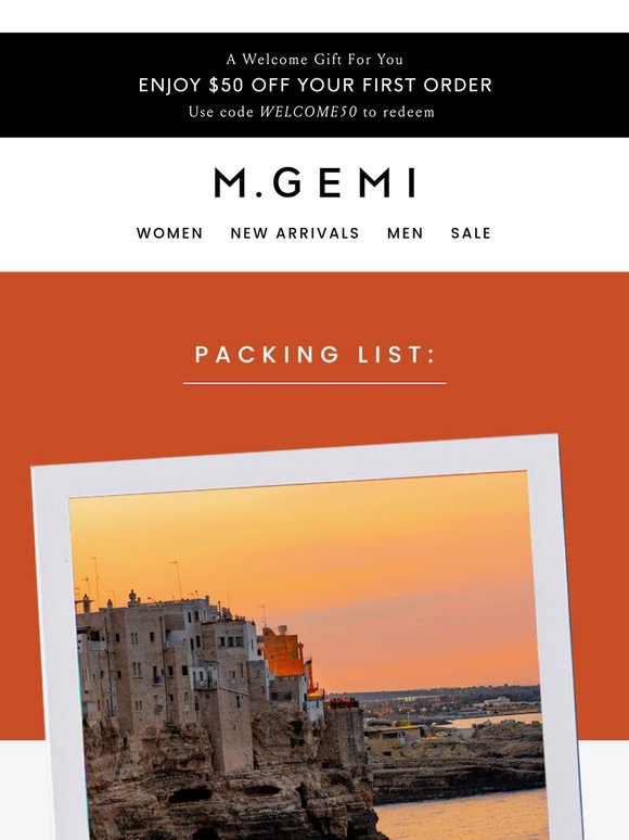 Our Puglia Packing List
