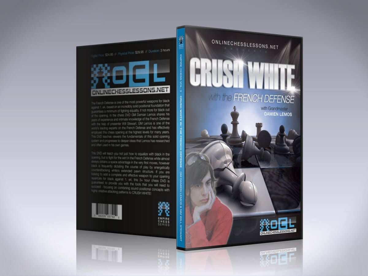 Image of Crushing White - The French Defense - EMPIRE CHESS
