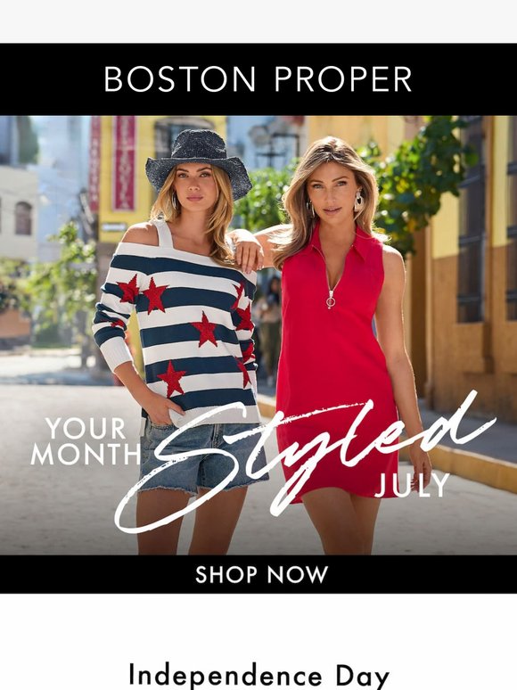Hot looks, High temps, Hello July