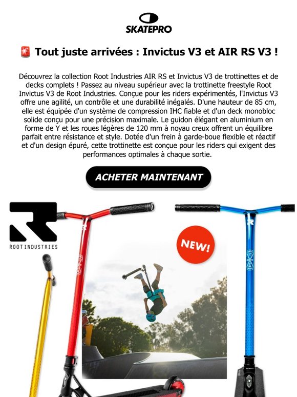 Nouveautés Root Industries !