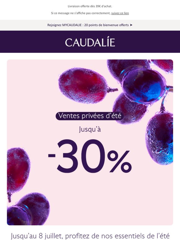 Ventes privées : jusqu’à -30% 😍