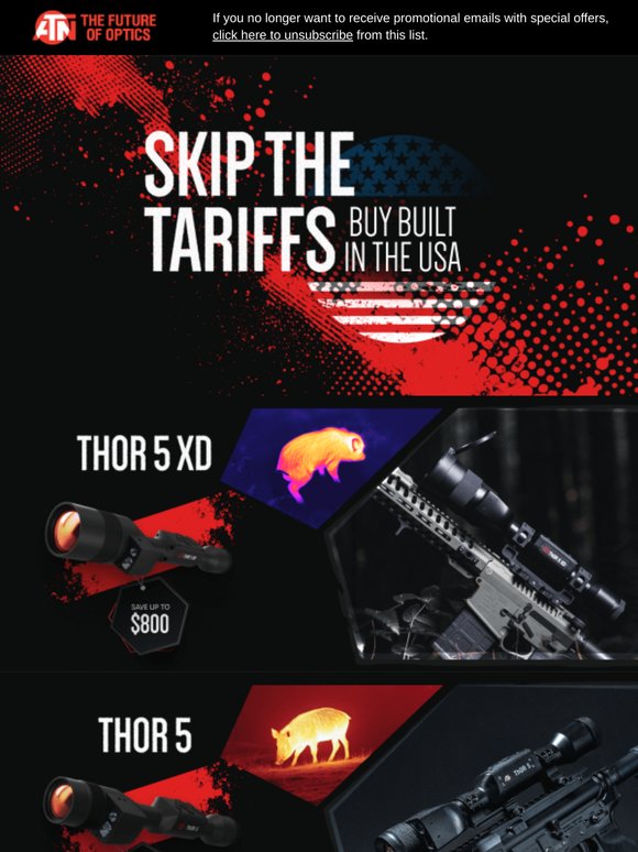 Go Thermal. Go Tariff-Free. Go USA.