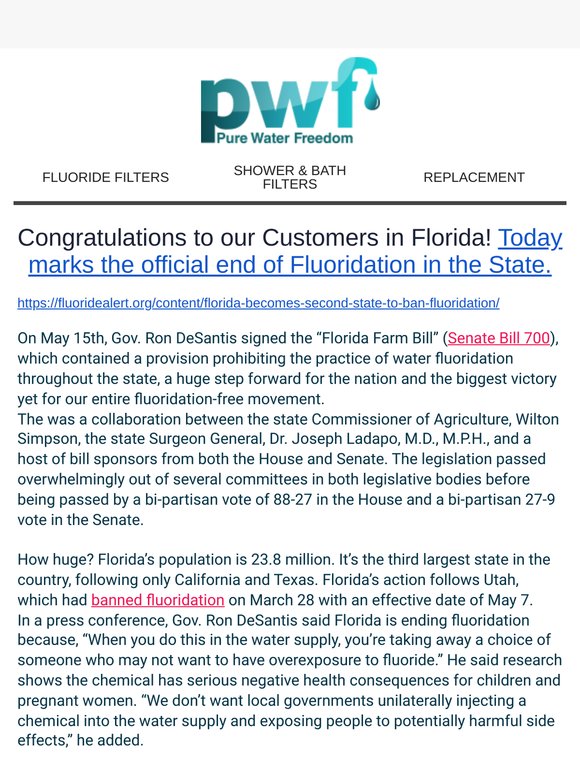 Happy End of Fluoridation in Florida Day!