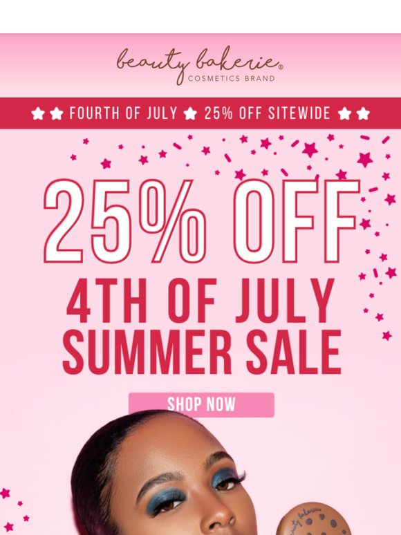 SALE ALERT - 25% Off Sitewide!