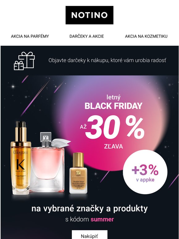 Akcia leta : až −33 % v appke